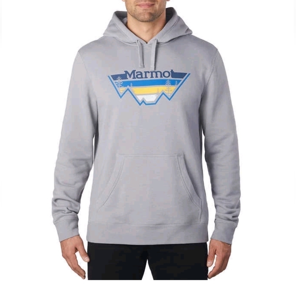 Marmot Hooded Pullover Sweatshirt Man's Size M